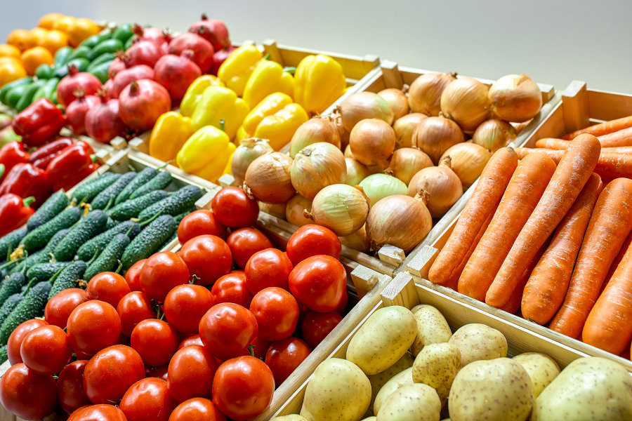 obst und gemüse